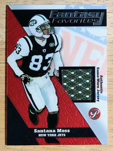 2004 Topps Pristine Fantasy Favorites Jersey #FFSM Santana Moss E - Picture 1 of 2