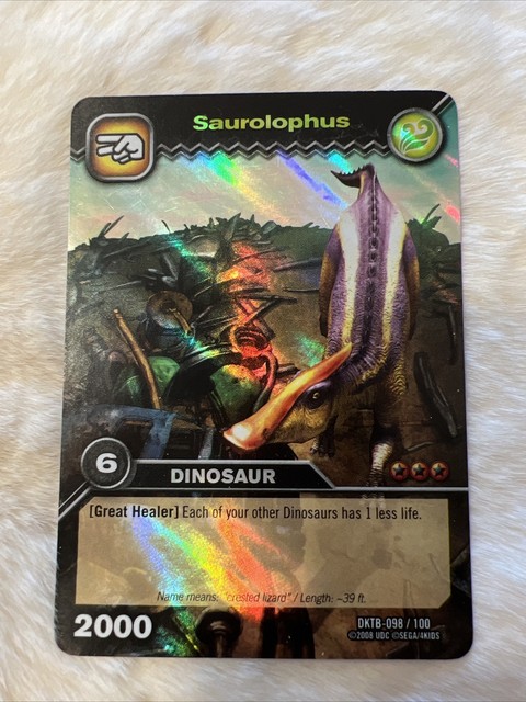 Cartas de Jogar: Udanoceratops (Dinosaur King TCG(Series 1: Base