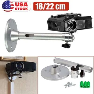 Universal LCD DLP Mini Projector Ceiling Wall Mount Bracket Aluminium Holder new - Picture 1 of 17