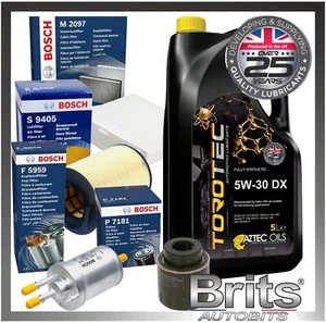 SERVICE KIT for Seat Leon 1.4 SE TSI MK2 SE350 - Bosch Full Filters Set & Oil - Picture 1 of 6