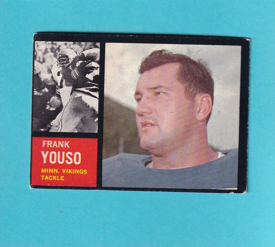 Fútbol Topps 1962 (#3-175) - Elige una tarjeta, estado G-EX Foto 1 de 1