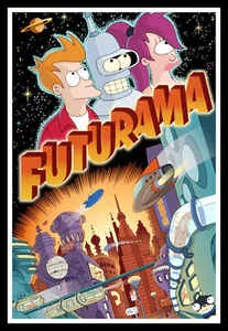 Futurama Poster Print & Unframed Canvas Prints - Foto 1 di 2