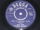 Billy Fury   Like Ive Never Been Gone 7 Single