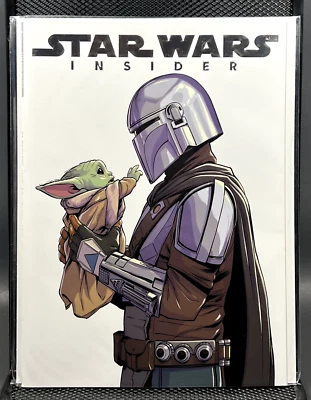 Star Wars Insider #203 Comic Mint Foil Trade Mandalorian Grogu Baby Yoda NM NM+ - Image 1 of 2