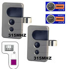 2 For Sears Craftsman Garage Door Opener Remote Transmitter HBW2028 315mhz
