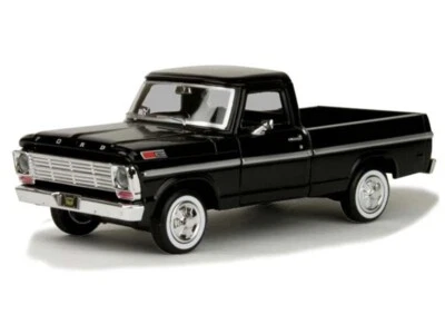 1969 Ford F-100 Pickup Truck - Black Diecast 1:24 Scale Model - 79315BK-TS - Image 1 of 2