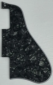 Pickguard Compatible For Fit Gibson ES-335 Short Style Guitar 4 Ply Black Pearl - Picture 1 of 4