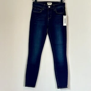 Neu mit Etikett L'Agence Mazzy Low Rise Skinny Jeans Baltic - Größe: 25 - Bild 1 von 7