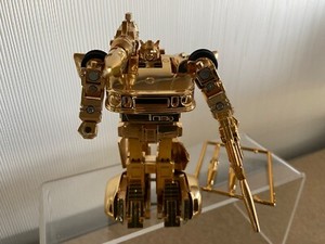 Transformers G1 2002 JAZZ gold 06 MINT figure e-hobby takara