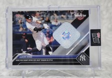 2023 MLB Topps Now #1A Aaron Judge Game-Used Base Relic /99