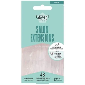 Elegant Touch Long Wearing False Nails - Salon Extensions - Clear (OA4022942) - Picture 1 of 1