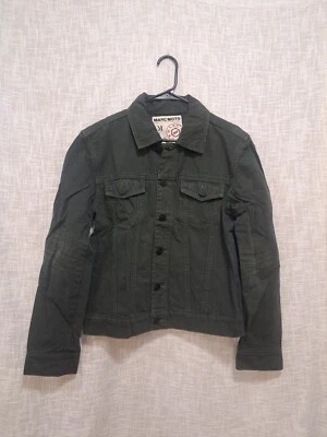 Chaqueta vaquera Andrew Marc verde denim talla mediana 100 % algodón  Foto 1 de 4