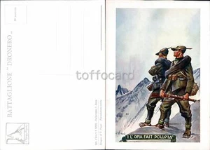 ALPINI-AUTORE PISANI-BATTAGLIONE DRONERO-C45-18 - Picture 1 of 1