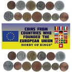 13 Pre-Euro Coins |Countries Founded European Union | Inner Six Outer Seven