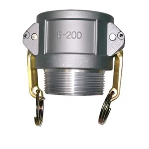 Aluminium Camlock Fitting - Part B - Female Adaptor X Male BSPP - Picture 1 of 11