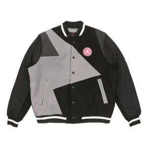  Nike Air Jordan MJ Sport DNA Wool Varsity Jacket CK9350 011 Men's Size medium  - Picture 1 of 8