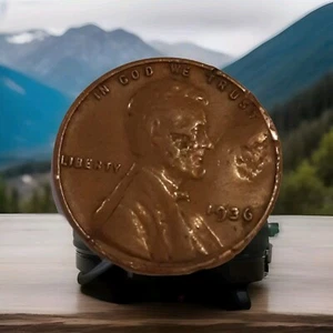 1936 Lincoln Wheat Penny Mint Error Obverse and Reverse *See Description* UNC - Picture 1 of 7