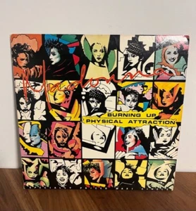 VINYL ALBUM RECORD,MADONNA-BURNING UP / PHYSICAL ATTRACTION,29715-0A,1983 12" - Picture 1 of 3