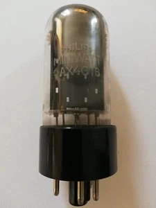 Valvola Tube Philips Miniwatt 6AX4GT Vintage Radio - Picture 1 of 1