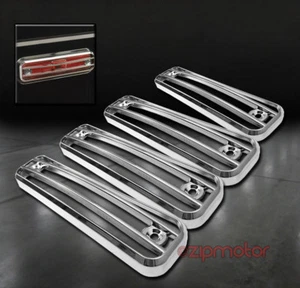03-09 HUMMER H2 MARCADOR LATERAL LUZ INTERMITENTE CUBIERTA PROTECTOR MOLDURA CROMO 04 05 06 07 08 - Imagen 1 de 1