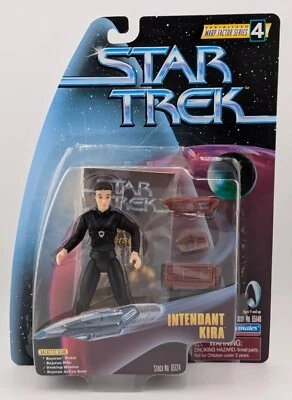 Figura de acción Star Trek Intendant Kira vintage 1998 sellada Warp Factor Serie 4 Foto 1 de 4