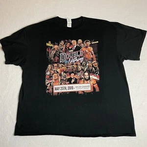 AEW All Elite Wrestling Double or Nothing 2019 MGM Grand T-Shirt Größe 2XL XXL - Bild 1 von 12