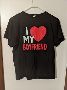 Woman's graphic t shirt- I love my boyfriend