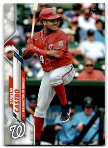 2020 Topps Update Starlin Castro Washington Nationals #U-5