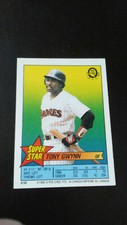 FREE SHIPPING-Tony Gwynn-1989 Opee-Chee Baseball-STICKER CARD-HOF-no.50