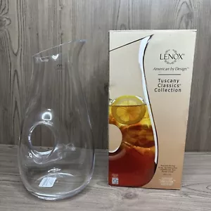 Brocca traforata Lenox Tuscany Wine, Water Classics cristallo senza piombo 48 oz - Foto 1 di 5