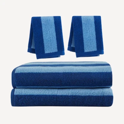 Charter Club Kids 4-Pc. Stripe Cabana Bath Towel Bundle Set - Image 1 of 3