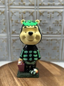 Disney Halloween Winnie The Pooh Skeleton Costume Resin Bobble head 9” Tall - Picture 1 of 11