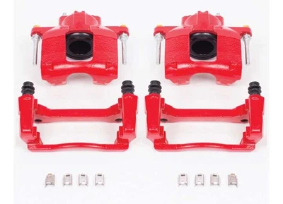 PowerStop para 08-16 Chrysler Town & Country pinzas delanteras rojas con soportes - par Foto 1 de 4