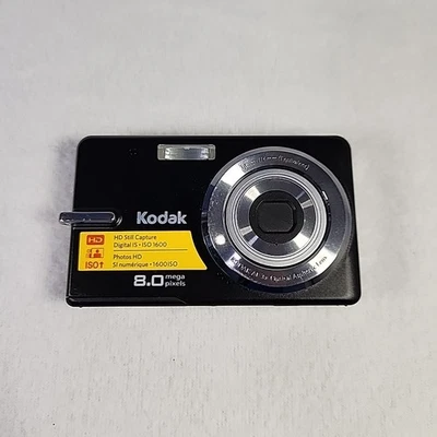 Kodak EasyShare M873 8MP 2.5" LCD 3x Optical Zoom Digital Camera Untested - Image 1 of 4