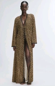 Bata de malla larga con estampado animal Savage x Fenty | Talla XL/1 XL - Imagen 1 de 5