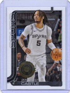 2025-26 Topps Basketball - Stephon Castle #197 San Antonio Spurs  - Picture 1 of 2