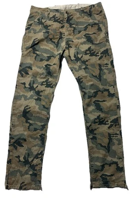 Pantalones Chinos Levi's Años 90 Blanco Tab Verde Camuflaje Para Hombre 32X32 Foto 1 de 4