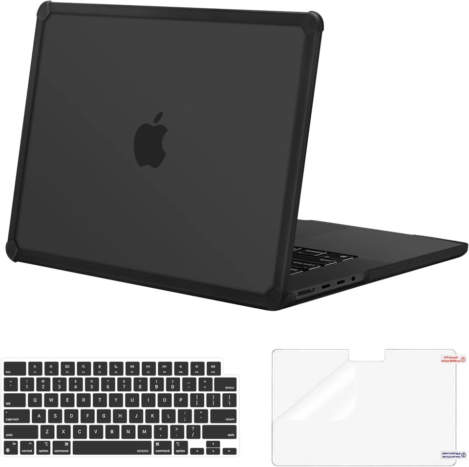 Funda MOSISO MacBook Pro 14" 2021-2025 M1-M5 - Parachoques TPU Dura, Teclado y Pantalla Foto 1 de 4