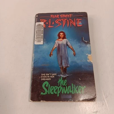 Fear Street RL Stine The Sleepwalker Paperback Book 1990 Vintage Printing YA - Image 1 of 4