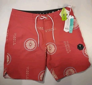Baúles Vissla Talla 32 Spinner Boardshorts 18.5 Natación Óxido/Logo Calabaza Nuevos con Etiquetas - Imagen 1 de 13