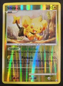 Pokémon Shiny Shinx Reverse Holo SH12 Platinum Arceus Tcg Vintage Card - Picture 1 of 10