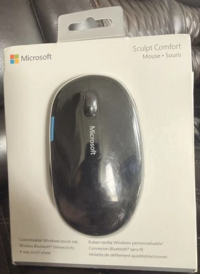 Microsoft Sculpt Comfort Bluetooth Wireless Mouse Model 1534 (H3S-00003). - Image 1 of 3