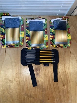 Aluminum Pistol Crossbow Arrows Bolts 50 - 80 Lbs (36 total - 3 packs of 12) New - Image 1 of 4