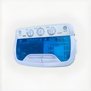 ✅ Erivess HA101W Compact Portable Washer Twin Tub 20lb Laundry Machine Tested - Picture 1 of 8