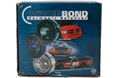 PowerBond Harmonic Balancer Fits 1967-1971 Toyota Crown 6Cyl 2.3L Model PB1086ST - Изображение 1 из 4