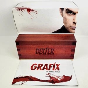 Dexter: The Complete Series Collection Blood Slide 33 DVD Box Set Complete w Art - Picture 1 of 21