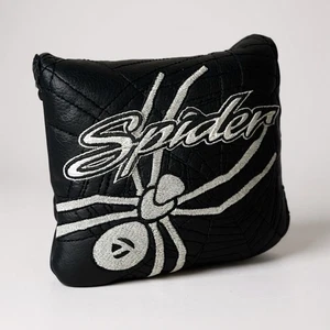 Cubierta de cabeza de putter de mazo Taylormade Spider X negra para cabeza de golf - Imagen 1 de 4