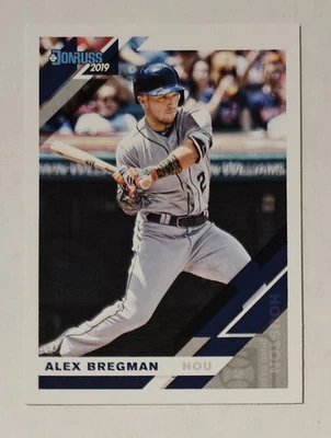 ALEX BREGMAN VAR 2019 Panini Donruss - Image Variation #182 Astros All-Star MVP - Image 1 of 3