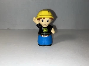 Mega Bloks First Builders John Deere Farm Man Figure Tractor Driver Blocks - Picture 1 of 6