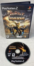 Ratchet: Deadlocked (Sony PlayStation 2, 2006) PS2 Disc And Case Tested & Works